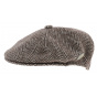 Brown Wool Herringbone Cap - Kangol