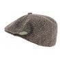 Brown Wool Herringbone Cap - Kangol