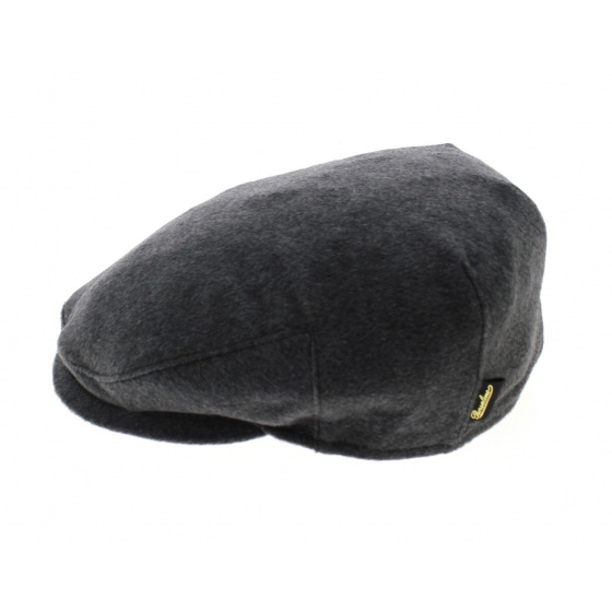 Gray cashmere cap - Borsalino