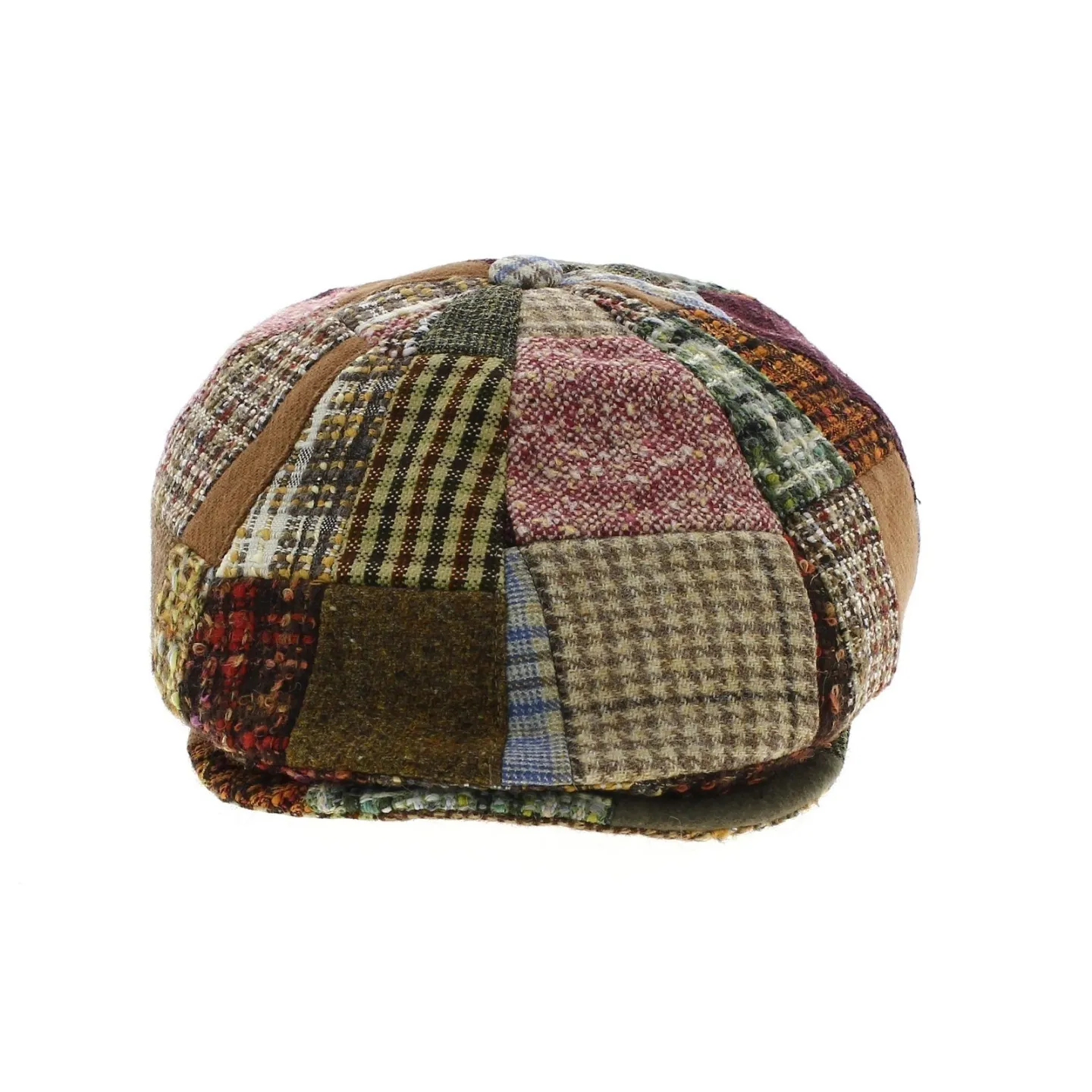 Rounded Patchwork Cap - Doria Reference: 5617 | Traclet Hat Shop
