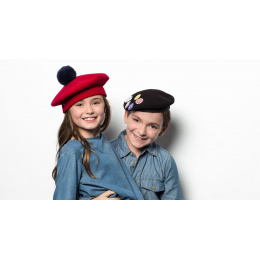 Béret enfant Pin's- Héritage par Laulhère