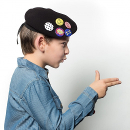 Béret enfant Pin's- Héritage par Laulhère