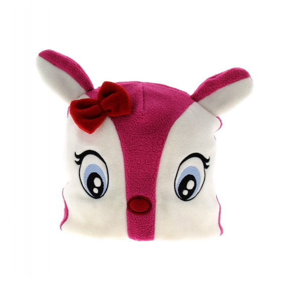 Fancy pink bunny hat