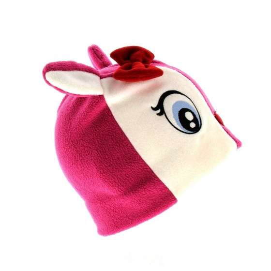 Bonnet fantaisie lapin rose