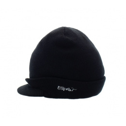 Black Otto Acrylic Beanie Cap - Eisbär