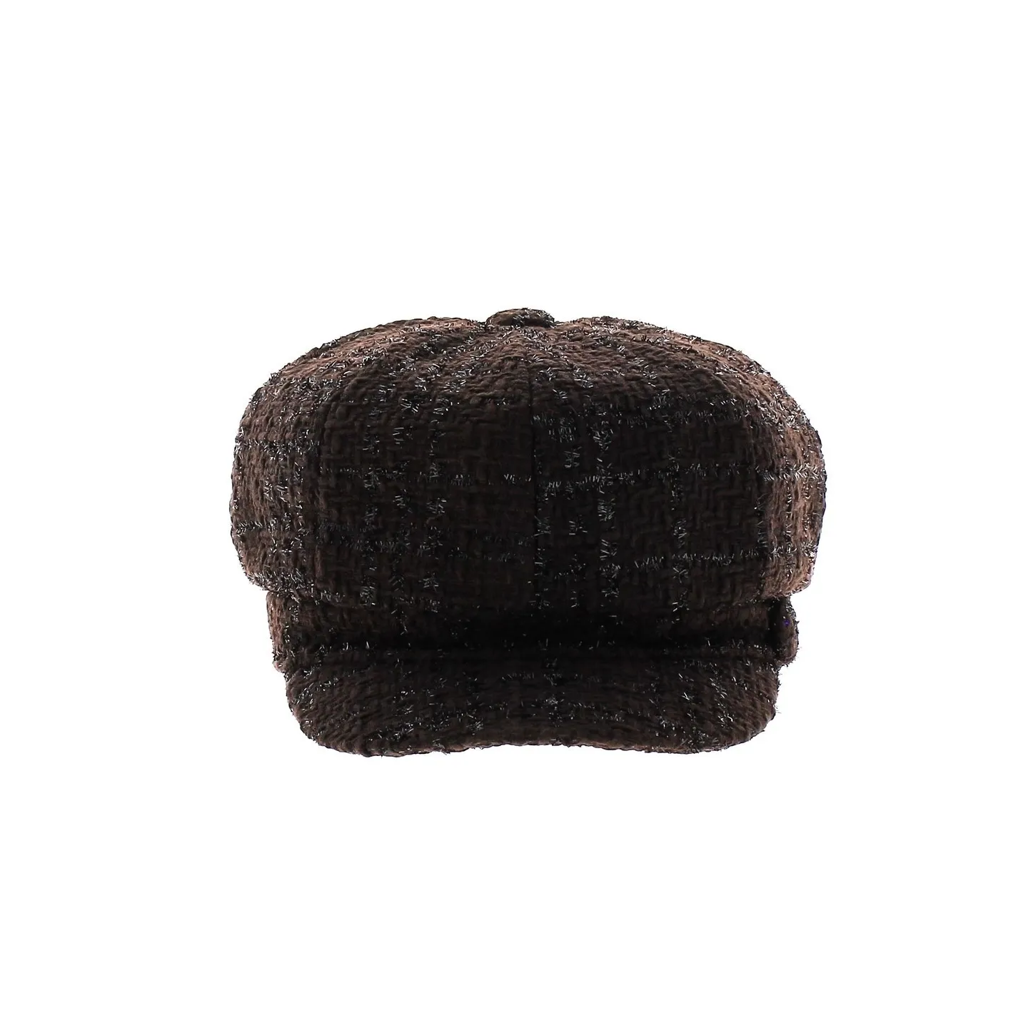 casquette leona marron - achat casquette gavroche Reference : 4070 | Chapellerie Traclet