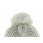 White French Beanie with Pom-Pom Le Drapo France