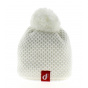 White French Beanie with Pom-Pom Le Drapo France