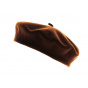Brown child beret