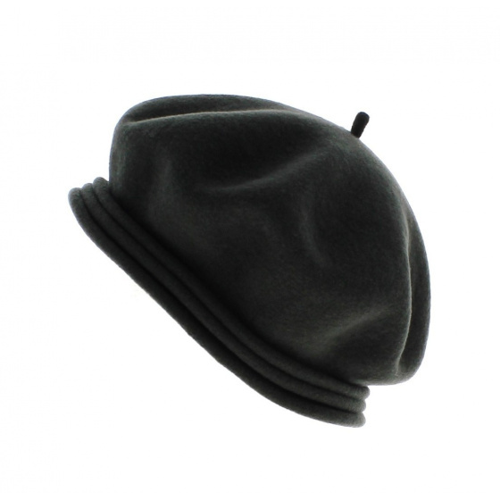 Beret Chopin Héritage par Laulhère - olive Beret Chopin Héritage par Laulhère - olive