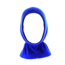 Cagoule polaire enfant bleu roy
