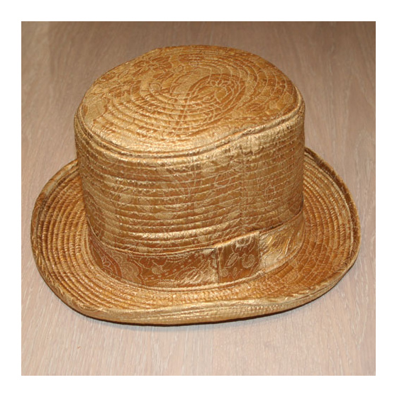 Chapeau haut de forme tissu