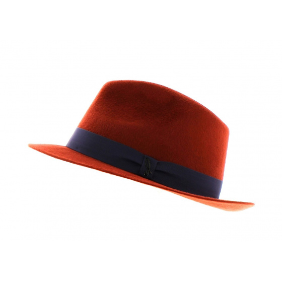 Chapeau Trilby Doria rouille Chapeau Trilby Doria rouille
