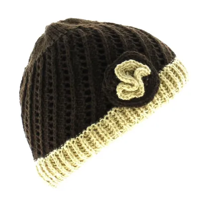 Bonnet Tricot Ariane-achat bonnet femme-Traclet-Marron chocolat Reference : 7280 | Chapellerie Traclet