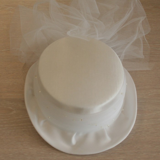 Chapeau de mariée