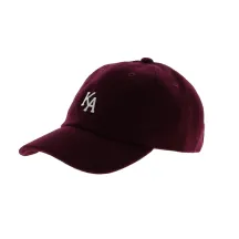 Casquette Letterman Curved Peak -  KING APPAREL couleur bordeaux Reference : 4502 | Chapellerie Traclet