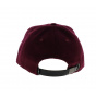 Letterman Curved Peak Cap - KING APPAREL