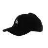 Casquette Casquette Letterman Curved Peak Noir - KING APPAREL - traclet Reference : 6089 | Chapellerie Traclet