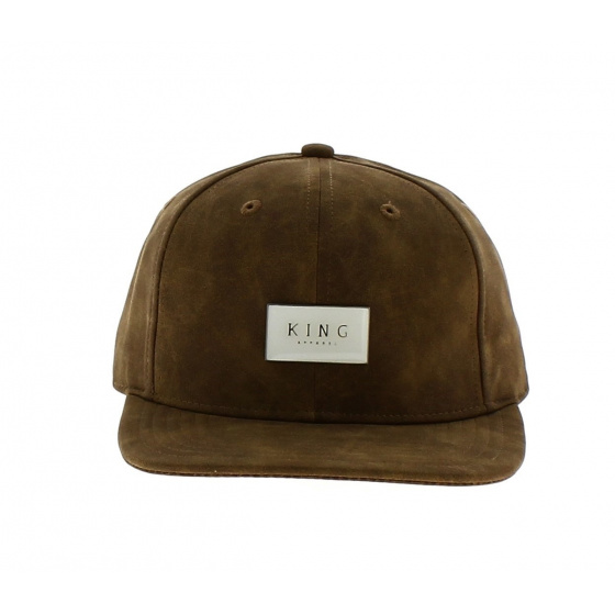 Casquette Silverline 6 Panel Camel - KING APPAREL Casquette Silverline 6 Panel Camel - KING APPAREL