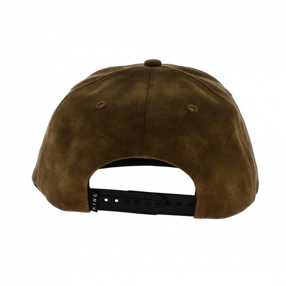 Silverline 6 Panel Camel Cap - KING APPAREL Silverline 6 Panel Camel Cap - KING APPAREL