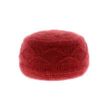 Beret Bonnet Funny angora Fuchsia - Traclet