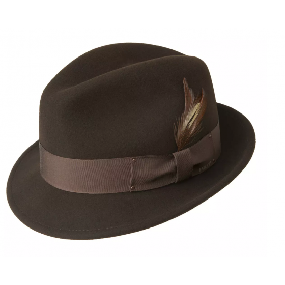 Tino Brown Trilby Hat - Bailey