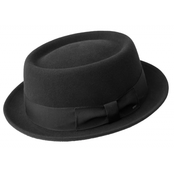 Black Darron Porkpie Hat - Bailey