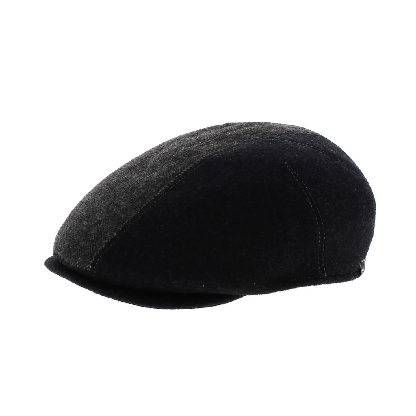 HOPKINS Mayser Flat Hatteras Cap Heather Grey Reference: 2460 | Traclet Hat Shop