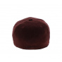 NY Yankees Baseball Cap - New Era MLB Heather Visor - Burgundy-Gray