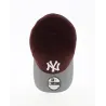 Casquette Baseball-Homme-Femme-New-York MLB Heather Visor-New Era-Traclet-Bordeaux-Visiere-Gris Reference : 7304 | Chapellerie T