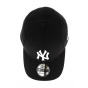 NY Yankees Baseball Cap-New Era 39Thirty League Basic Black