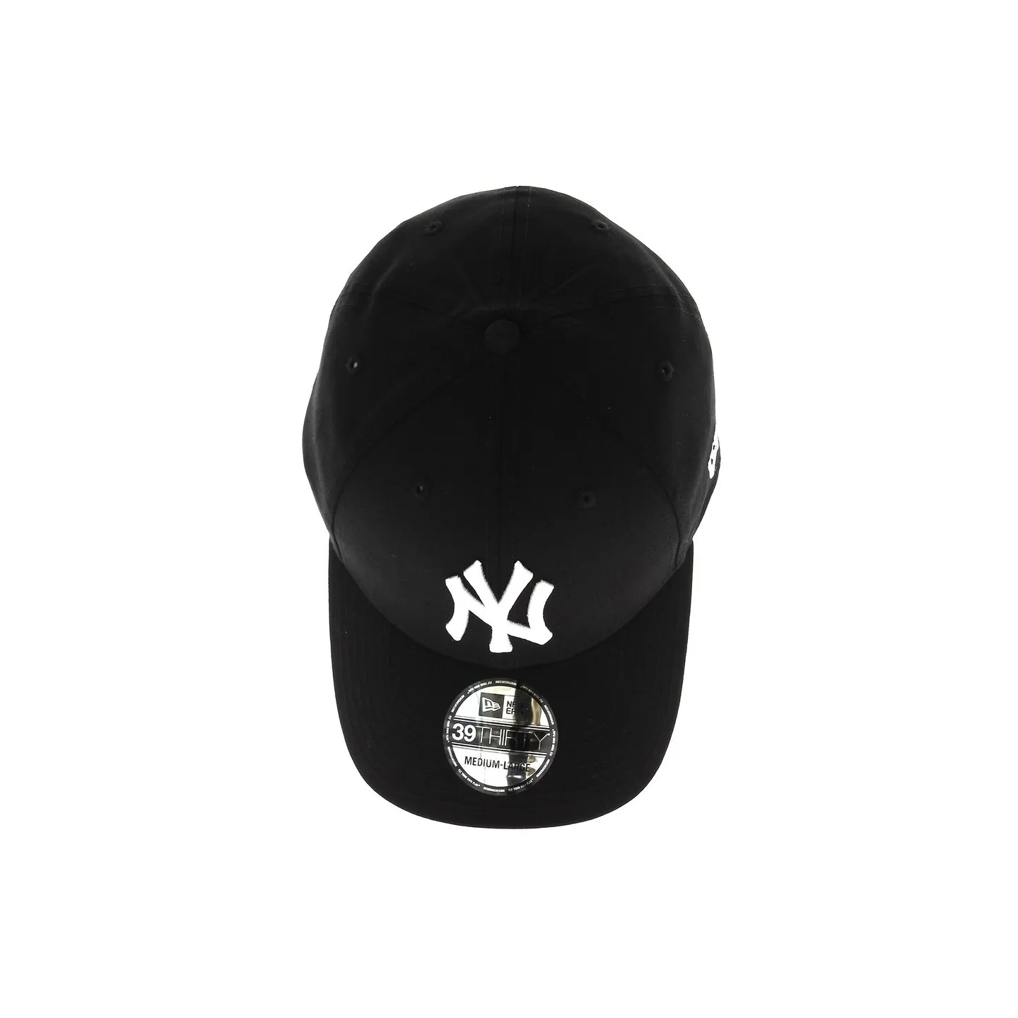 Casquette Baseball-Homme-Femme-New-Yo-New Era-Traclet-39ThirtyLeague-Noir Reference : 7305 | Chapellerie Traclet
