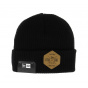 New Era Black Fisherman Hex Newer Beanie