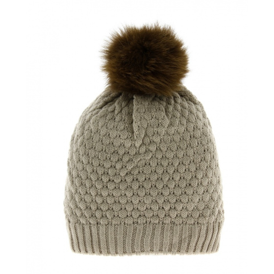 Bonnet Pompon Fourrure Renard - Traclet