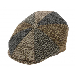patchwork Irish cap