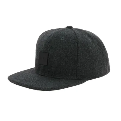 Gray Wool Sterling Snapback Cap - King Apparel Reference: 7350 | Traclet Hat Shop