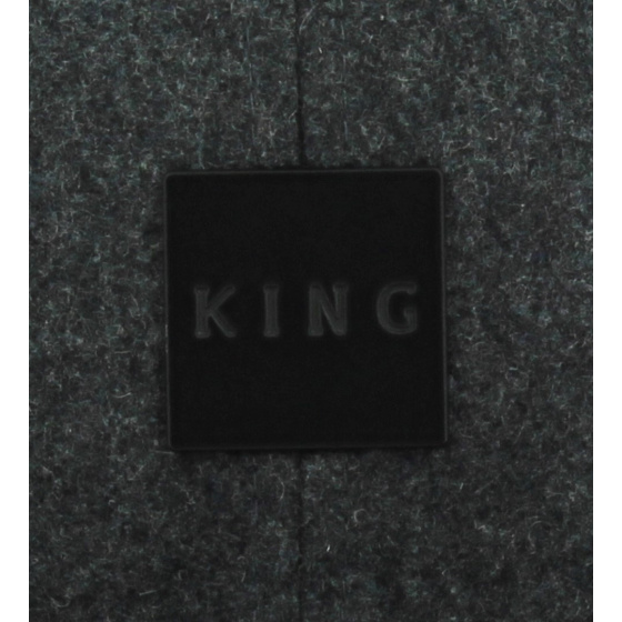 Casquette Snapback Sterling Laine Grise - King Apparel Casquette Snapback Sterling Laine Grise - King Apparel