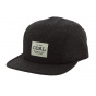 The Richmond Wool Strapback Cap Grey - Coal