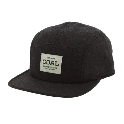 The Richmond Wool Strapback Cap Grey - Coal Reference : 7354 | Traclet Hat Shop