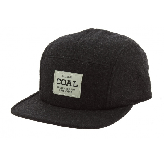 The Richmond Strapback Cap The Richmond Wool Grey - Coal