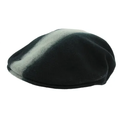 Casquette Plate 504 Artisan Laine Bleu & blanc - Kangol  Reference : 7377 | Chapellerie Traclet