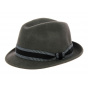 Grey wool felt Jazzy Trilby hat - Aussie Apparel