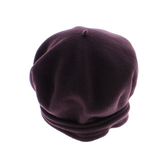 Beret Chopin Héritage par Laulhère -Violet