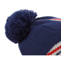 Bonnet à Pompon Haute-Savoie Marine - Le Drapo