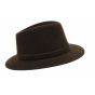 Traveller l'Uomo Felt Hat Brown Hair - Guerra 1855