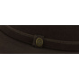 Brown l'Uomo Fur Felt Traveller Hat - Guerra 1855