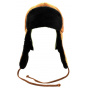 Genuine fur Moscow Ushanka - Gena brown