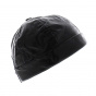 Black Harley leather beanie - Bullet style Seven Joker