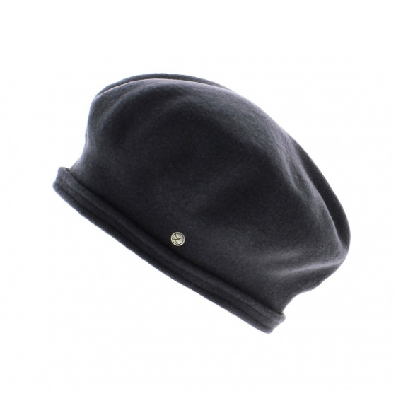 Berthe Heritage Beret by Laulhère - Anthracite Berthe Heritage Beret by Laulhère - Anthracite