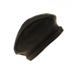 Berthe Heritage Beret by Laulhère - Chocolate Brown